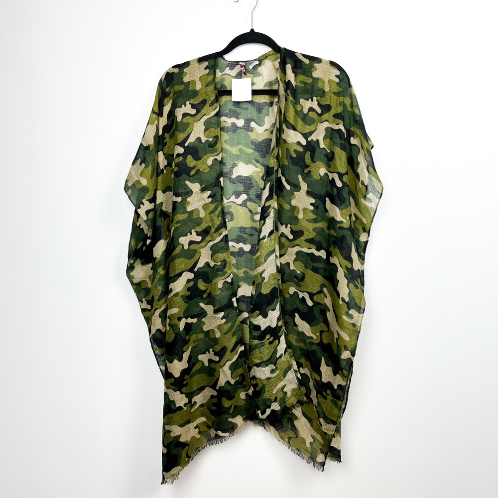 Green Camo Beach/Summer Coverup